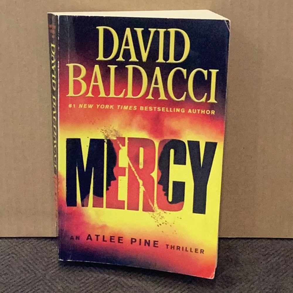 5/$20 ‘MERCY’' Thriller Book - by David Baldacci Soft Cover
